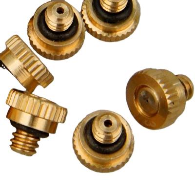 China Advertising Company SS Brass Spray Sprayed Fine Metal Spray Nozzle For Metal Processing for sale