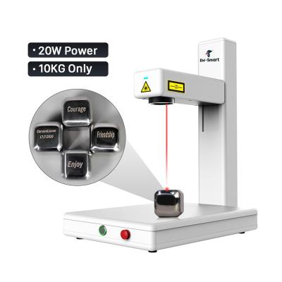 China Affordable Realm Key Portable Metal Mini Fiber Laser Marker DST Marking Machine Metal Laser Marking Laser Marking 20w 30w Fiber Character Power for sale