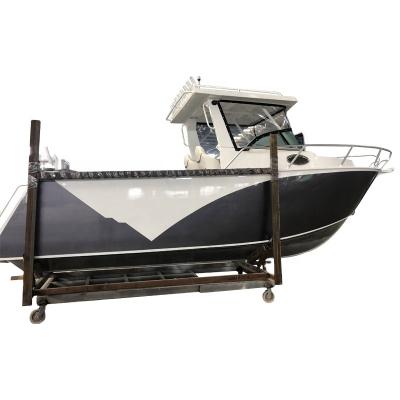 China Cuddy Aluminum Cabin Gospel 6.85m Aluminum Fishing Boat For Sale for sale