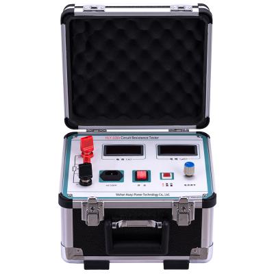 China Micro Electrics 100A 200A Digital Loop Resistance Meter Ohm Meter Contact Resistance Tester for sale