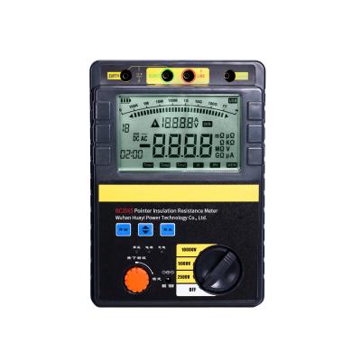 China Electricity 2500V 5000V 10kV Indicator Insulation Resistance Tester Indicator Megger Meter Low Price for sale