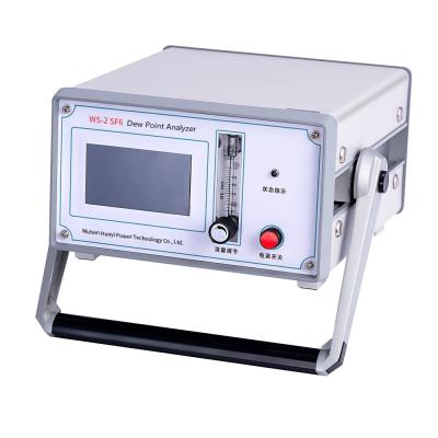 China High Accuracy Gas Analyzer Gas Water Content Analyzer SF6 Gas Test Dew Point Analyzer Factory Supply WS-2 for sale