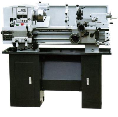 China Building material shops CZ300 high precision metal mannal lathe universal variable speed bench top lathe for sale for sale