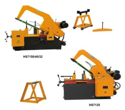 China Building Material Shops HS7140 Hydraulic Hacksaw Machine for sale