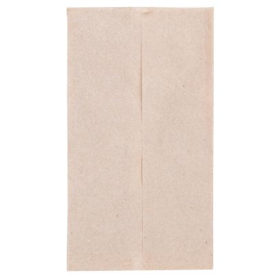 China High Quality Soft Absorbency 1/6 Natural Large Kraft Fold Fold Dispenser Natural Paper Towel for sale