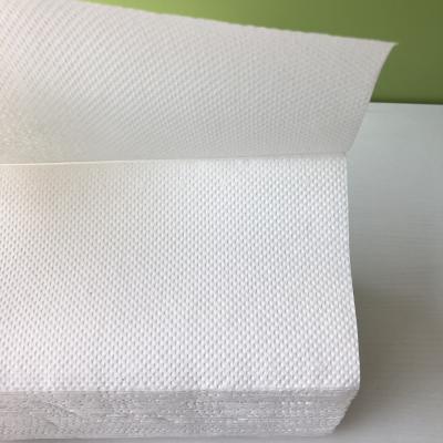 China Premium Single Ply White Super Absorbent Paper Towel High Absorbency Paper Towel 1ply Interfold V Fold Paper Towel for sale