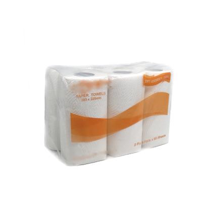 China Flushable Kitchen Professional Superior Absorbent/Soft Luxury Disposable Paper Towel for sale