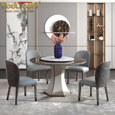 China Modern Series High End Custom Villa Hotel Restaurant Table And Chair Set for sale