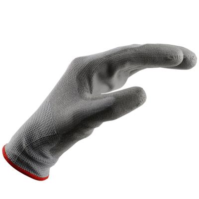 China Wholesale Top Dexterity Mens Labor Gloves PU Coating Anti Slip Safety Work Gloves For Construction Work for sale