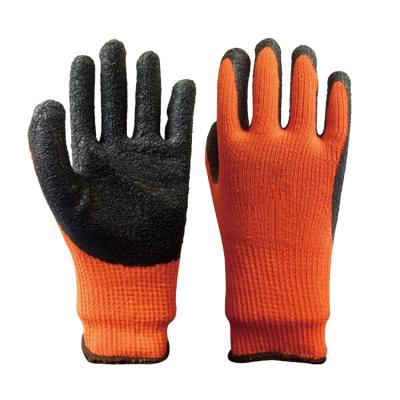 China China Factories Winter Cheap Price Cold Black Anti Cold PU Coated Gloves Industry Safety Machinist Working Gloves for sale