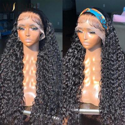 China Body Wave 360 Lace Wig Human Hair Full Lace Wigs With Baby Hair Virgin Brazilian water Lace Front Wig for sale