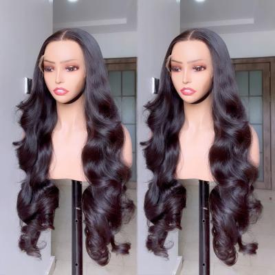 China Body Wave Wig human hair lace front peruvian hair wigs vendors curly body wave glueless full transparent hd lace wig for sale