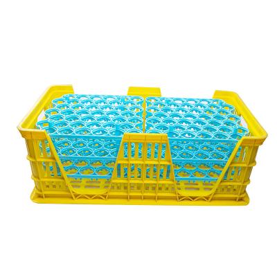 China Reusable Mesh Chicken Egg Transport Box Egg Carrier Box Egg Crates for sale