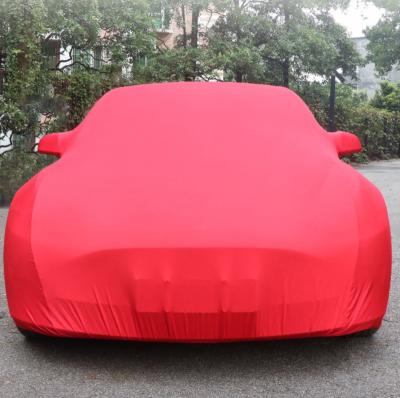 China Simple color without pattern car cover device tesla body kit 2020 for High-stretch fabric, full protection, easy to use for sale