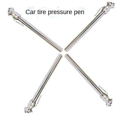 China Tire Pressure Gauge Truck Air Gage Accurate Mechanical Dually Chuck Wheel Service Checker For Truck Bus Car RV ATV Motorcycle 14*2*0.8cm for sale