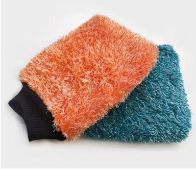 China Newest Car Wash Hot Sale Cleaning Car Cleaning Waterproof Microfiber Car Wash Mitts for sale