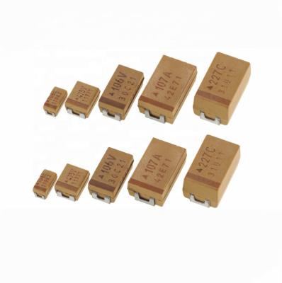 China New standard original SMD 3528 16V 1UF 105 tantalum capacitor tantalum capacitor for sale