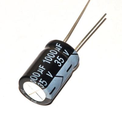 China Electrolytic Capacitor 1000uf 35v Capacitors Supplier Components General Purpose Aluminum Capacitors for sale