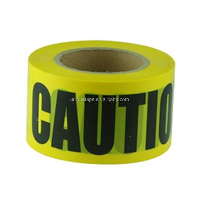 China Warning Stripe Warning Tape Safety Yellow Black Hazard Party Decoration Ground And Underground 2 Inches x 108 Feet Halloween For Walls for sale