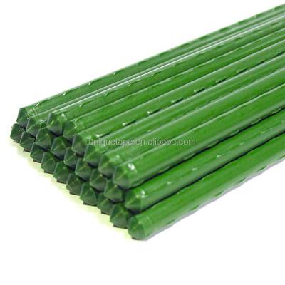 China Plastic Coated Barb Protrusion Traction Greenhouse Metal Garden Stakes for sale