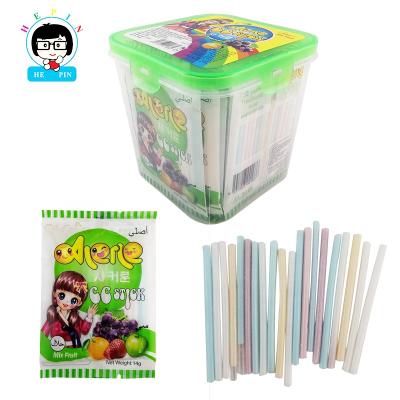 China Candy Wholesale cc normal stick maker multicolor fruit flavor powder candy for kids for sale