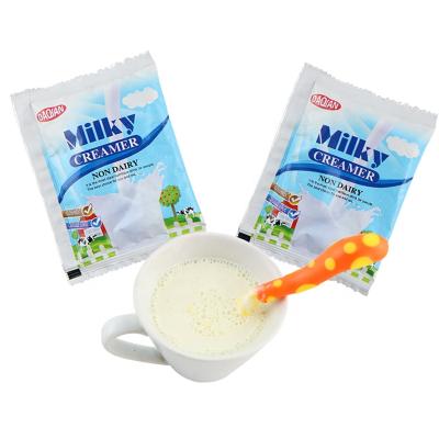 China Instant Order Cream Wholesale Milk OEM Milky Creamer Powder Non Dairy Creamer 15g for sale