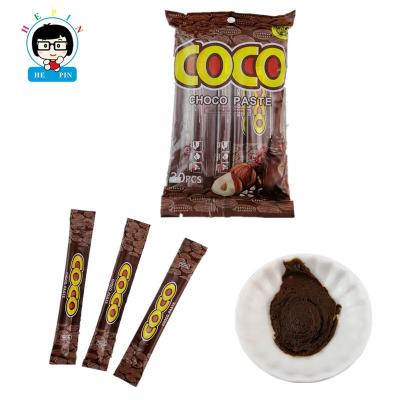 China Play + Eat Stick Shaped Choco Blacks Delicious Sauce Squeeze Liquid Chocolate Jam For Kids for sale