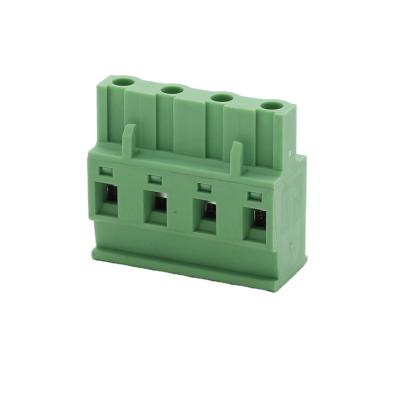 China PA66 Plug-In Terminal Block HW2EDGKA Pitch 5.0/5.08/7.5/7.621mm for sale