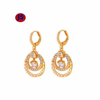 China Wholesale FASHIONABLE Drop Earrings Elegant Copper Alloy Ladies Luxury Earrings for sale