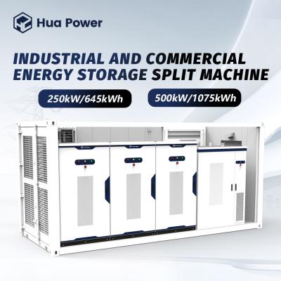 중국 215kWh 645kWh 1075kWh 산업용 태양전지 저장 시스템 1MWh 에너지 저장 캐비닛 온그리드 오프그리드 & 하이브리드 ESS 판매용