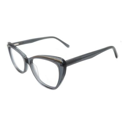 China For Reading Glasses 2022 New Glasses Men Women Custom Logo Glass Transparent Clear Optical Acetate Optical Frame Eyeglasses Fashion for sale