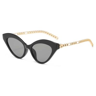 China For Reading Glass Vintage Cat Eye Metal Sunglasses For Men Women Personality Eyewear Sunglasses 2022 for sale