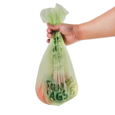 China 2022 BIODEGRADABLE hot sale made in china carrier 100% compostable biodegradable fruit bag on roll made in china good quality cheap price for sale