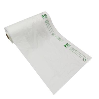 China BIODEGRADABLE Compostable Tote Bag / Fruit Bag - Packing Flat Bags On Roll - Colors All Sizing Printing - Customize for sale