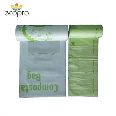 China 12L OK Compost House Star Seal Bag BIODEGRADABLE 100% Biodegradable Plastic Bag for sale