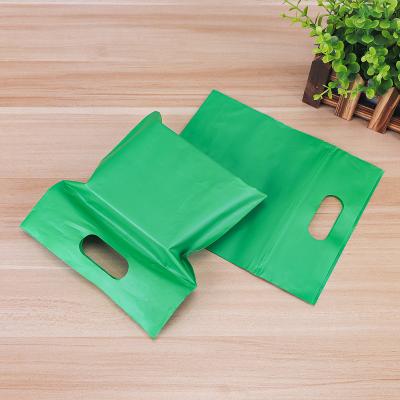 China 2022 BIODEGRADABLE hot sale 100% compostable biodegradable plastic packaging punch handle ziplock bags high quality China made for sale