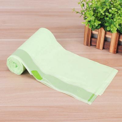 China 2022 BIODEGRADABLE Hot Sale 100% Compostable Food Waste Food Storage Carrier Suction Biodegradable Twine Bag On Roll for sale