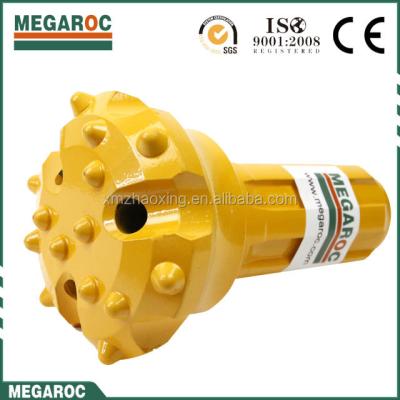 China Mining or quarrying or drilling well air pressure low down hole rock drill head for sale