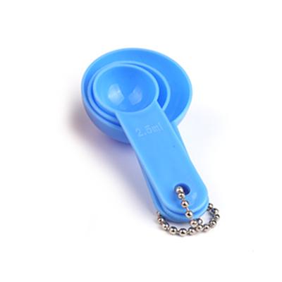 China Viable Wholesale 5ml 15ml 2.5ml Plastic Measuring Powder Protein Scoop Laundry Washing Spoon for sale