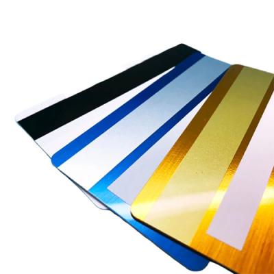 China Professional Waterproof/Waterproof Credit Card Size Coded Hico Magnetic Stripe Card/Loco for sale