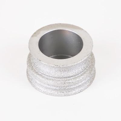 China 9 Inch Empty Aluminum 350mm Welded Diamond Grinding Wheel For Grinding Metal for sale