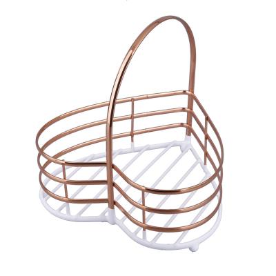 China Factory Viable Hot Sale Stylish Fruit Basket Countertops Basket for Kitchen and Living Room Display Storage Fruit Rack Organizer for sale