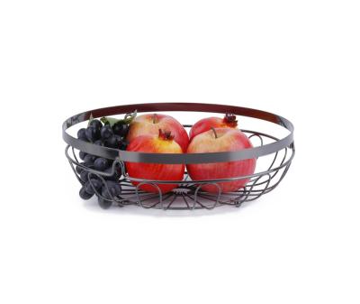 China Wholesale Viable Home Kitchen Countertop Living Room Fruit And Vegetable Rack Show Stylish Storage Factory Sale for sale