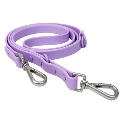 China Lights adjustable dog leash made of high quality soft fabric anti loose light dog leash for sale