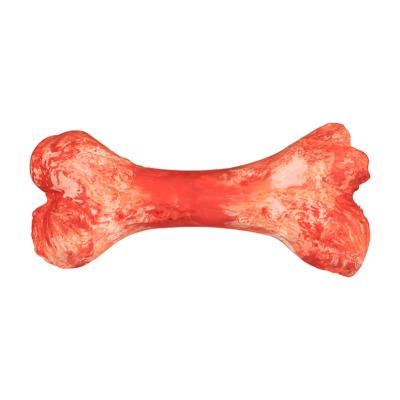 China Hot Selling Viable Indestructible Chew Toy Amazon Natural Rubber Dog Bone Molar Teeth For Aggressive Chewers for sale