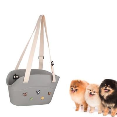 China Wholesale Viable Soft EVA Hot Sell Portable Dog Pet Carrier Travel Outdoor Shoulder Bag Beach Carrier for sale