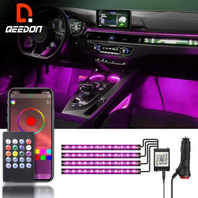 China Auto Industry Car Interior Lights Multi Colors APP Exterior 12V 10W Led Lights Good Quality RGB Strip Car Light AUTO LAMP FORD for sale