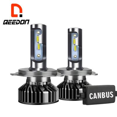 China Built-in fan for car headlight bulb CSP 16000LM 110W H4 LED H7 Canbus H1 H3 H8 H11 9005 9005 auto heating headlight led lights for car for sale