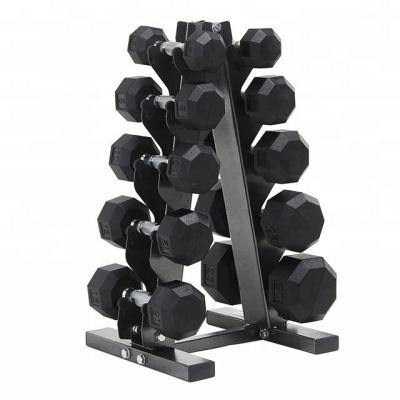 China Steel Cheap Dumbbell Rack Triangle Fitness Cross Rig For Sale for sale