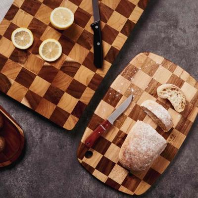 China Wholesale Custom Disposable Cutting Board Acacia Oak Marble Rubber Wood Empty Cutting Board for sale